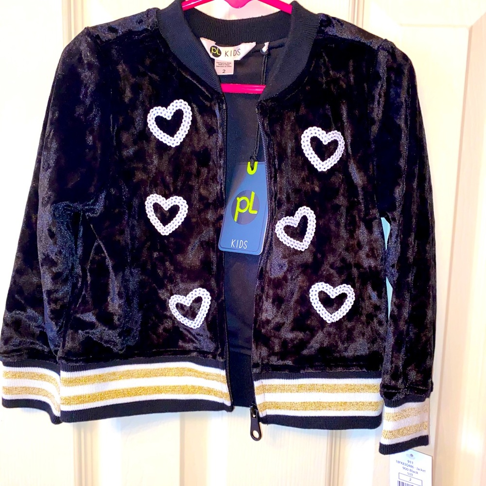 Gold and black jacket
